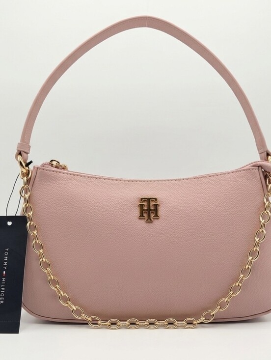 Tommy Hilfiger Handbags - Tommy Hilfiger Pink Chain Shoulder Bag